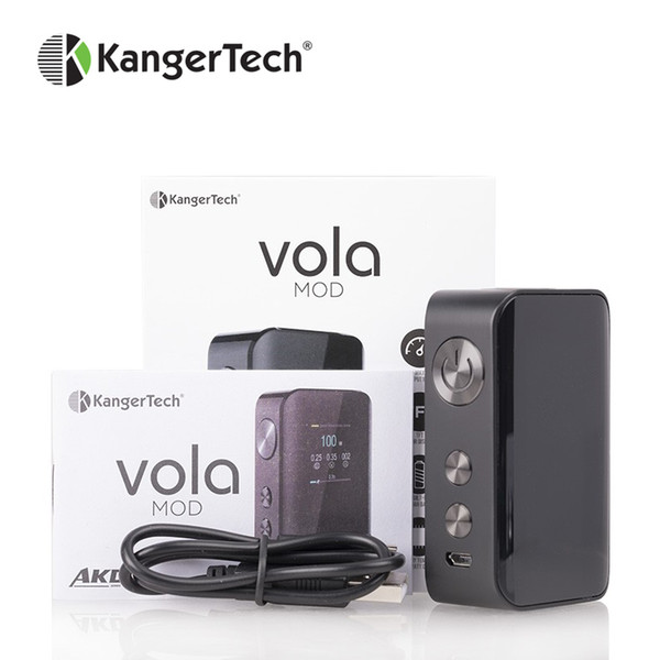 100% Original Kanger Vola Box Mod 100W Vape With TFT Screen TC Vaporizer E-Cig Vola Vape Box Mod