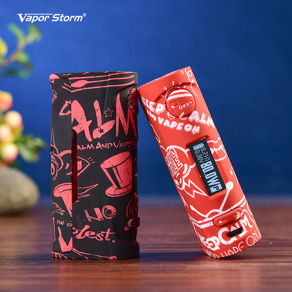 Vapor Storm Storm230 Baby 80W Color Vape Mod TC Fashion Box Mod for 18650 Battery LED Screen Cartoon E Ci
8000
garettes in Stock