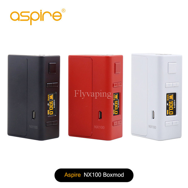 Original Aspire NX100 TC mod 100W 26650 mod with 18650 battery adaptor sleeve aspire NX100 mod fit for cleito 120