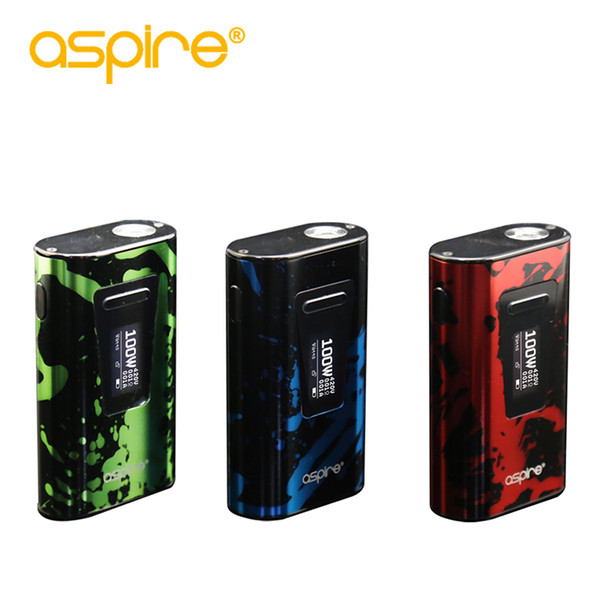 Authentic Electronic Cigarette Aspire Typhon 100W Box Mod With 5000mah Internal Battery Mod Fit Revvo Tank E Cigarette Vape Mod