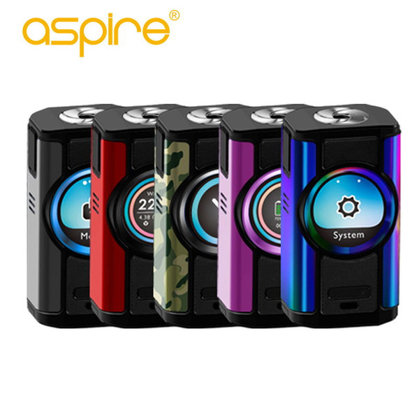 Free shipping Newest Aspire Dynamo ecig Mod 220w support 20700/21700/18650 battery electronic cigarette mods