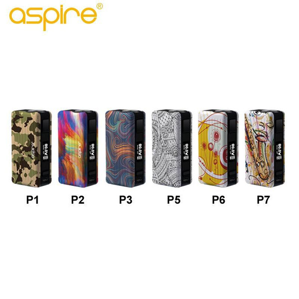 Aspire Puxos mod Support 21700/20700 (100W) 18650 (80W)three battery types fit for Cleito Pro tank 3.0ML/2.0ML