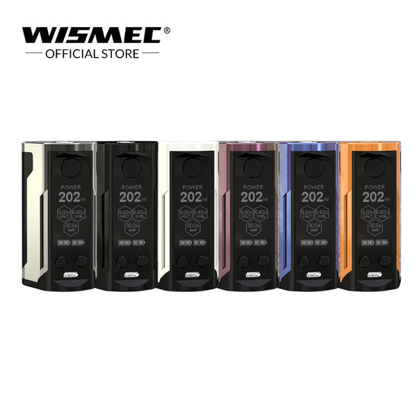 [Official Store] WISMEC Reuleaux RX GEN3 Dual vape mods 230W Output with 1.3-inch large display 18650 battery Electronic cigarette box mod