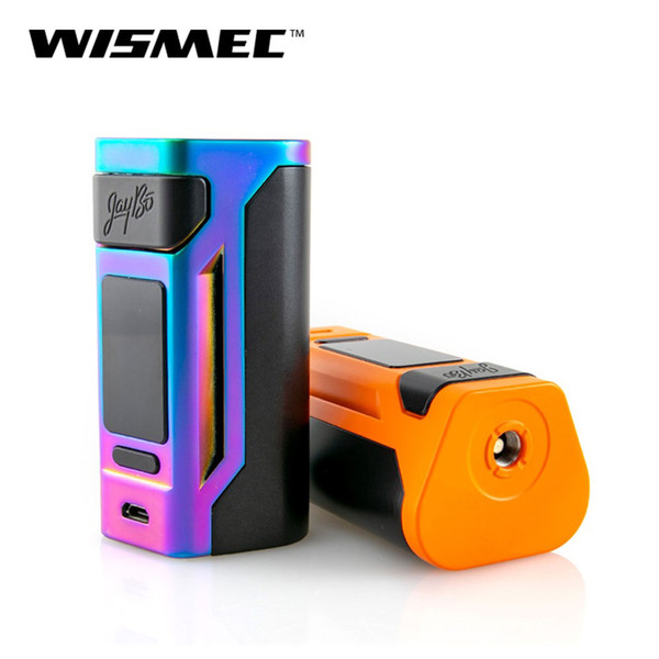 Retail Original Wismec Reuleaux RX2 20700 TC Box Mod 200W Electronic Cigarette 1.3 inch display