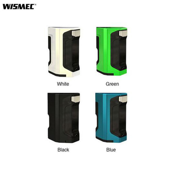 Original WISMEC Luxotic DF TC Box MOD with 200W Huge Power & 1.3 Inch Display Squonk Mod Dual high-rate 18650 battery (NOT included)