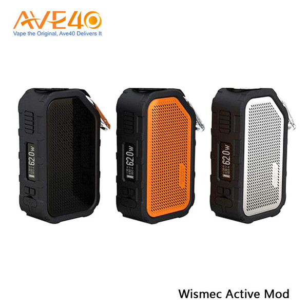 Wismec Active Mod 80W Waterproof Shockproof Bluetooth Speaker Active Box Mod Built-in 2100mah Battery Fit Amor NS Plus Tank 100% Original