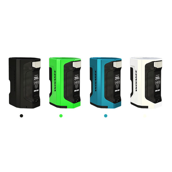 100% Original Wismec LUXOTIC DF Box TC Mod 200W Luxotic DF Squonker with Buil-in Refillable 7ml E-liquid Bottle Upgradeable Firmware