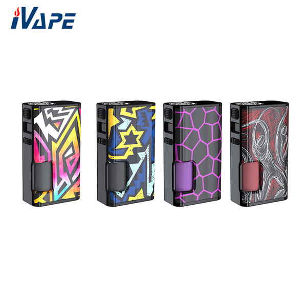 Original WISMEC Luxotic Surface 80W Squonk TC MOD 0.001s Firing Speed with with 0.49'' OLED Screen Powered by 1 18650 Battery