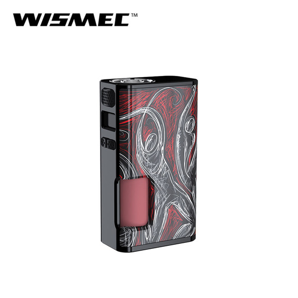 Original Wismec Luxotic Surface 80W Squonk Mod 0.49 inch OLED screen VW/Bypass/TC/TCR Modes E-Cigarette Mods