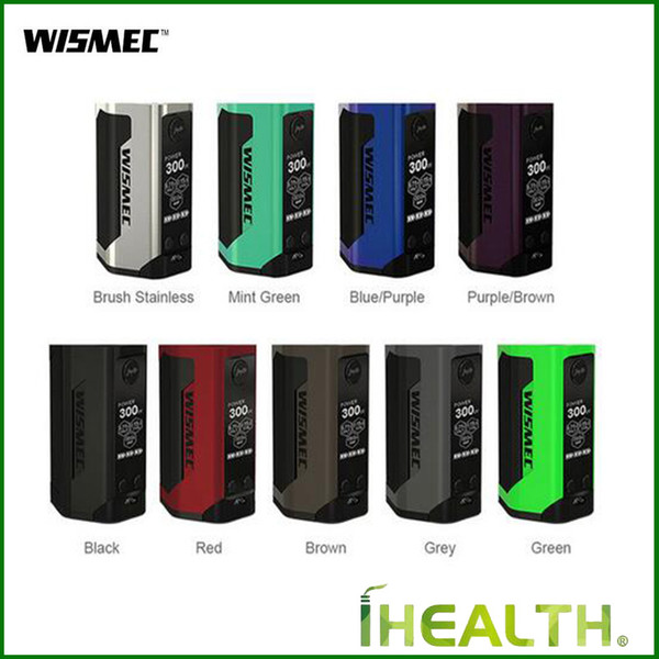 WISMEC Reuleaux RX GEN3 300W Mod with Huge 1.3-inch OLED Display Powered by Triple 18650 Batteries WISMEC RXGEN3 Mod 100% Authentic