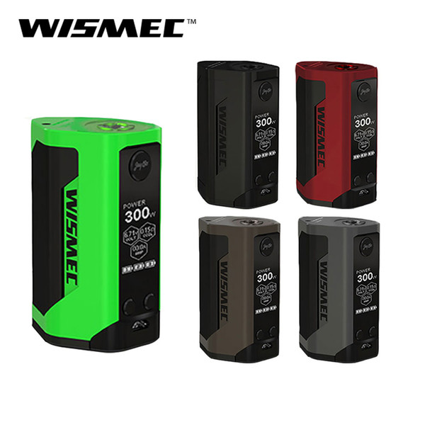 Retail Original Wismec Reuleaux RX GEN3 Box Mod Triple 18650 batteries with 300W max output Support GNOME Tank Designed by Jaybo