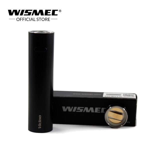 Original Wismec Vicino Battery mods replaceable 18650 Battery Wismec Electronic Cigarette Battery Vape Pens Box Mod