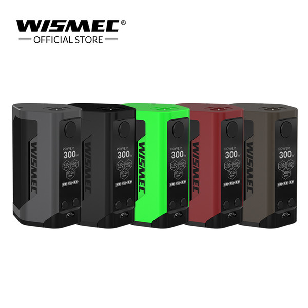 Wismec Reuleaux RX GEN3 vape mods 300W Output Powered by 18650 battery e-cigarette TC box mod