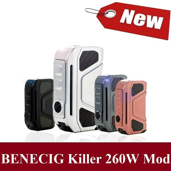 Benecig electronic cigarettes KILLER 260w Mechanical Mod Huge Vapor Adjustable Wattage electronic cigarette mod vs vape mod invader 3