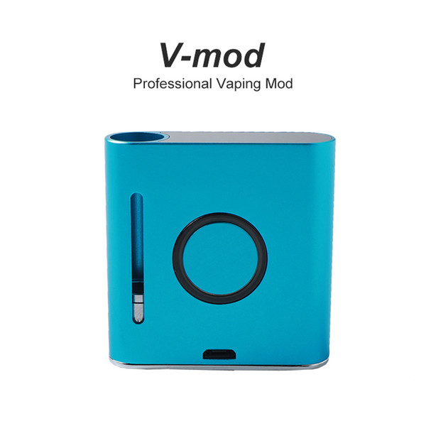 V-MOD Professional Vaping Mod VMOD 900mAh Vapmod Battery Mods Preheat Variable Voltage 510 Thread Vape Box Mod For Thick oil Cartridges