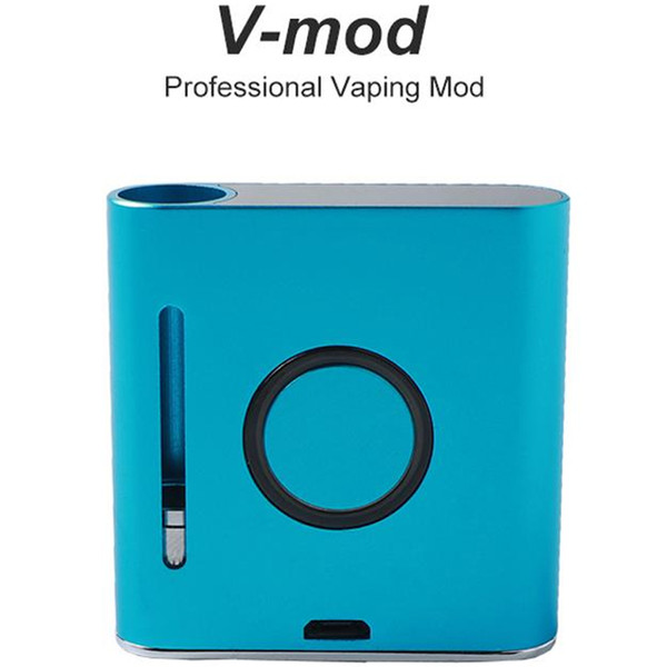 VMOD Professional V-MOD Vaping Mod 900mAh Vape Pen Mod Battery 510 Thread VMOD Preheat Vape Pen Box Mod for Thick oil Vape Cartridges