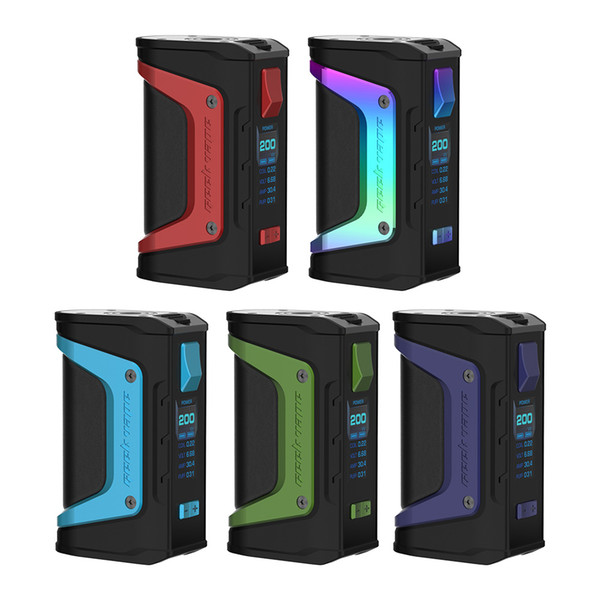 Original GeekVape Aegis Legend 200W TC Box Mod e cigs Dual 18650 Battery Vape Box Mods Kits with Advanced AS Chipset