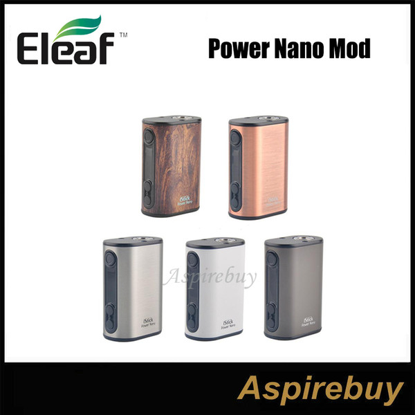 Eleaf iStick Power Nano Box Mod 40W TC Box Mod VW Bypass Smart TC Ni,Ti,SS,TCR-M1,M2,M3 Mode Tiny Size Dual Circuit Protection 100% Original