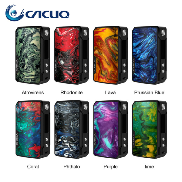 100% original Voopoo Drag mini mod fit for Uforce T2 Tank Powered by dual 18650 batteries OLED display pocket power beat