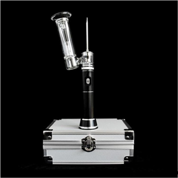 Classic Vaporizer Wax Pen E-nail 510-Nail Dabber Rig Kit Vape Ceramic Heat Glass Pipe Bong Dab 2200mah Battery Titanium