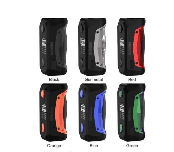 Geekvape Aegis Solo 100W TC Box MOD with External Single 18650 Battery Latest AS Chipset for Waterproof Shockproof 100% Authentic