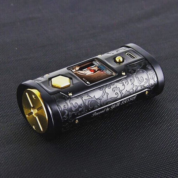 Authentic YIHI SX mini SXMINI G Class VAPE MOD Black-Gold New Color FOR RDA RBA RDTA Mech Rebuildable Atomizers