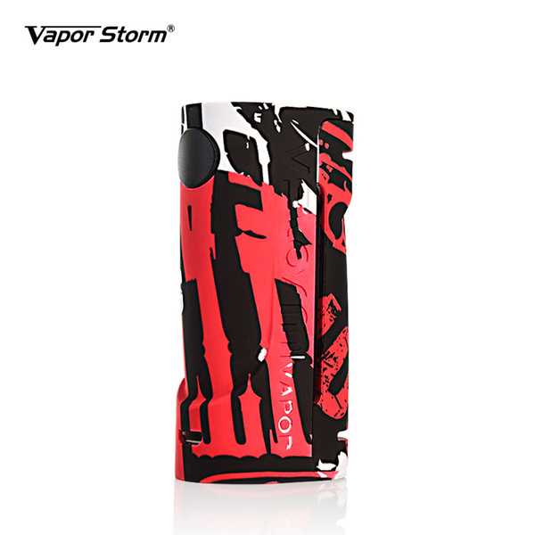 Vapor Storm ECO Vape Mods E Cigarettes Graffiti Colorful Box Mod Max 90W for 18650 Single Battery Camo Gray Cartoon Punk