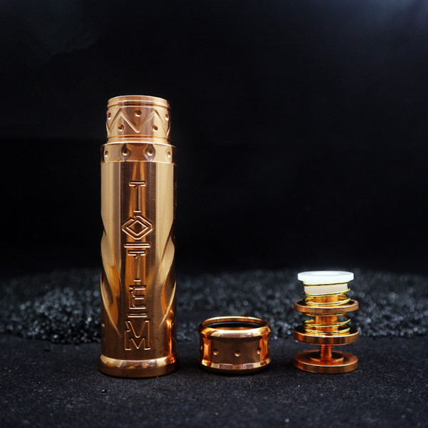 Totem mechanical Mod 28mm well made by kindbright multi colors suitable for Kenndy 25 rda Goon rda