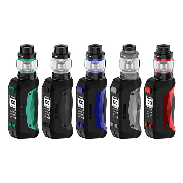 Authentic Geekvape Aegis Mini 80W Kit 2200mAh with Cerberus Tank Atomizer 5.5ml TC Battery Mod vape kit