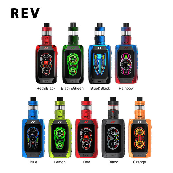 Original REV Phantom 220W Kit W/ 5ml Drift II Tank 2.8 Inch LCD Screen Pass-through Support No 18650 Battery Vs Revenger X Kit