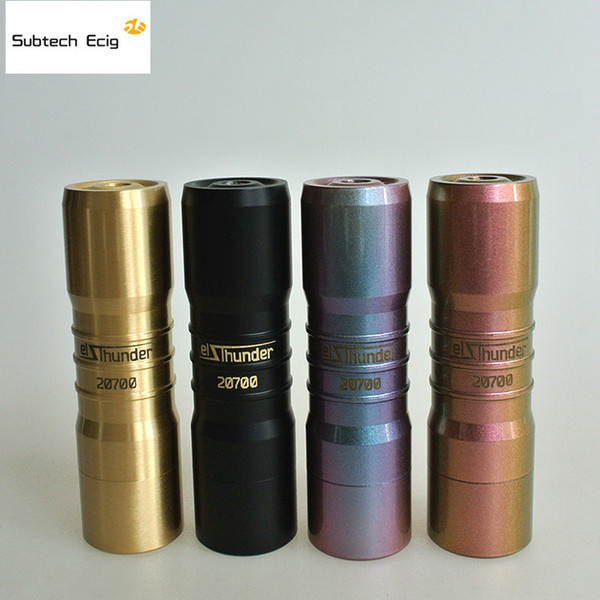 Elthunder Mod Mechanical mod Electronic Cigarette VAPE 18650/20700 Battery 510 Thread Beautiful Exquisite Pattern High Quality