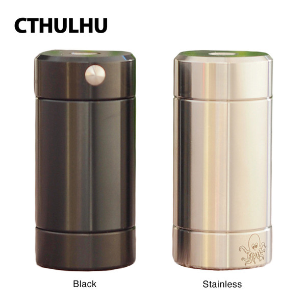 Original Cthulhu Tube MOD with Dual MOSFET Chippower By 18350/ 18650 Battery Semi-mechanical Mod Vape Vs Tauren Mech