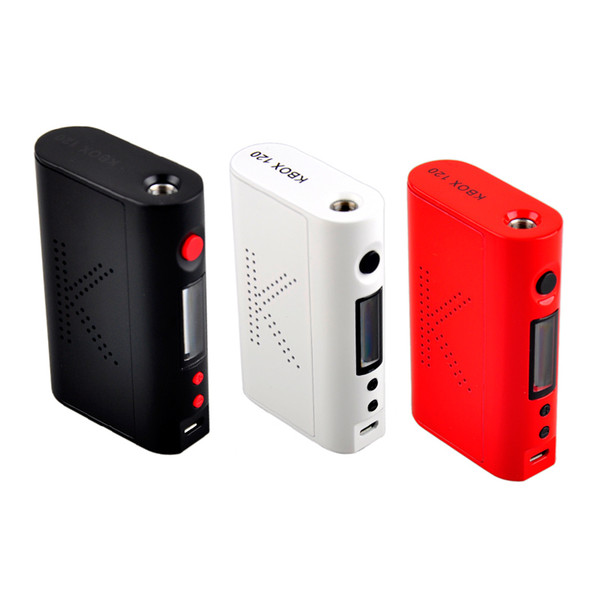 Original kangertech kanger KBOX 120W box mod Variable Wattage Powered by 18650 battery Temperature Control TC/VW KBOX 120 TC mod