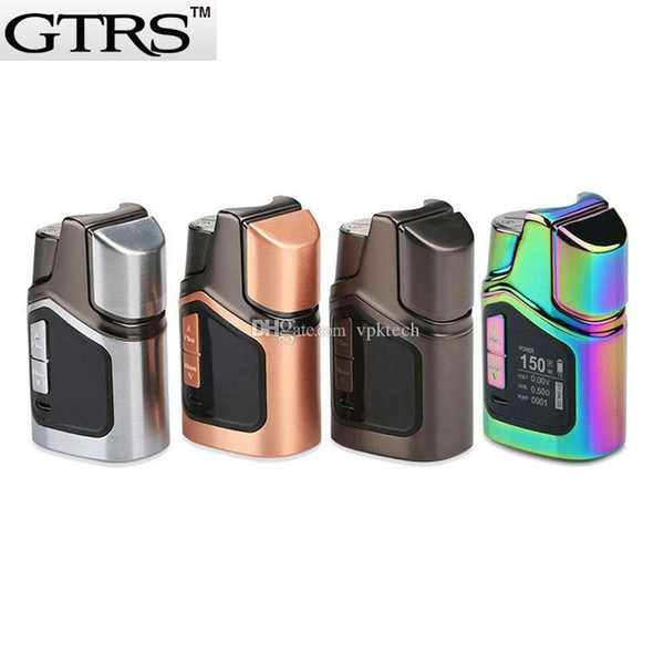 Original GTRS GT150 4000mAh 150W Box MOD LIMOU Chip TC Box Mods Vaporizer Fit 510 Thread Tank RBA RDA RDTA Atomizer