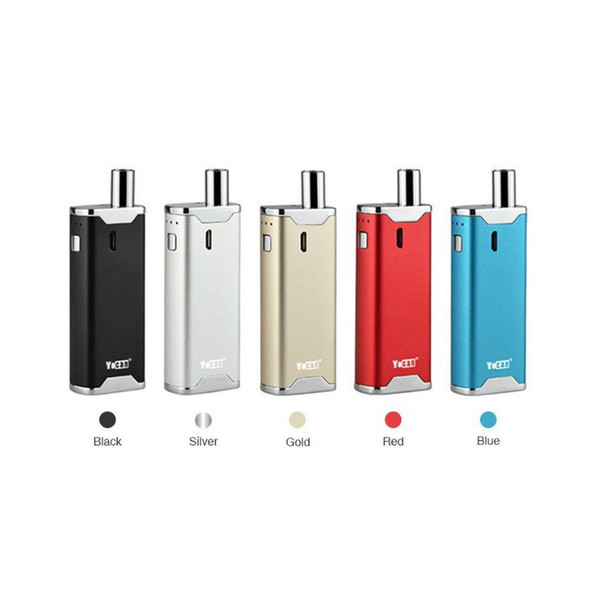 Authentic Yocan Hive 2.0 Kit Vaporizer 650mAh Battery Box Mod Vape pen Wax Thick Oil 2 in 1 Cartridge Atomizer DHL Free