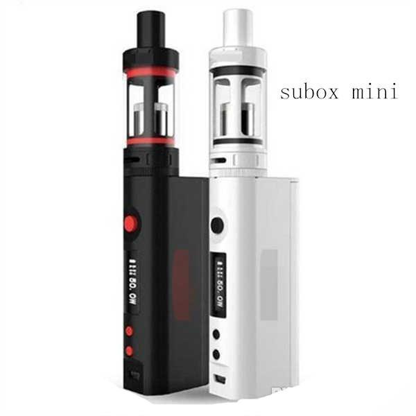 Subox mini subtank 75w Kanger TC ecigarette 3ml tank vaporizer electronic cigarettes with kbox box mod 510 thread atomizer