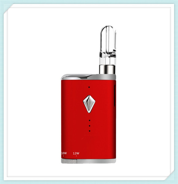 Komodo C6 Box Mod New Fashion 650mAh Preheating Vape Mod Ecig Battery For Amigo Liberty Cartridges 510 Thread Atomizers VS C5 Mod