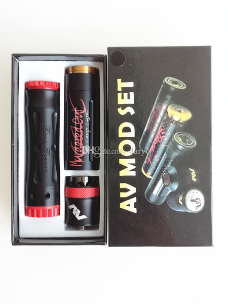 Double Tube Extended Edition Toothed Time keeper 2.0 Kit with Timekeeper Mod+AV RDA fit 18650 battery vape mods Free Shipping