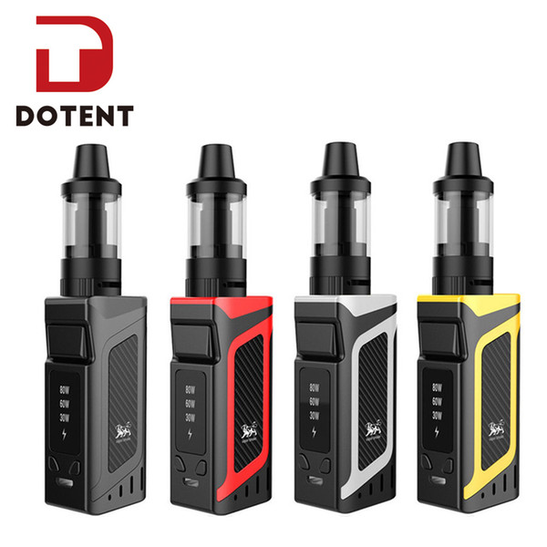 DOTENT VK Vape Kit Shisha Pen Hookah 80W Starter Kit 2000mAh Battery 510 Metal Body 3.5ml Atomizer Electronic Cigarette Vape