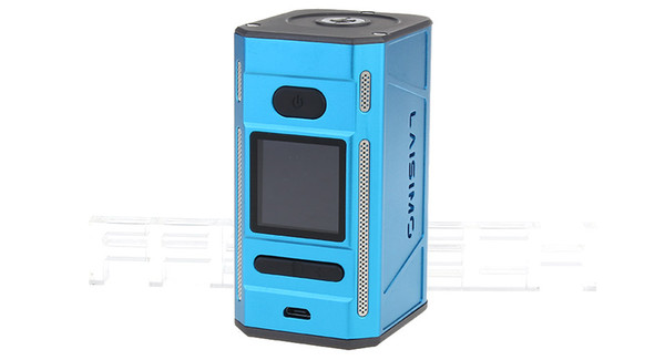 100% Original Laisimo F4 360W TC Box Mod fit 2*18650/4*18650 Battery 1.3 inch Color Display for Center 510 Thread dhl free shipping