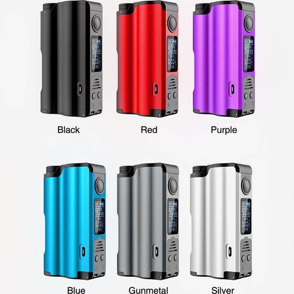 Authentic Dovpo Topside Squonk Mod 90w 10ml Powered by single battery With bypass & Temperature Control Mode dhl free shipping