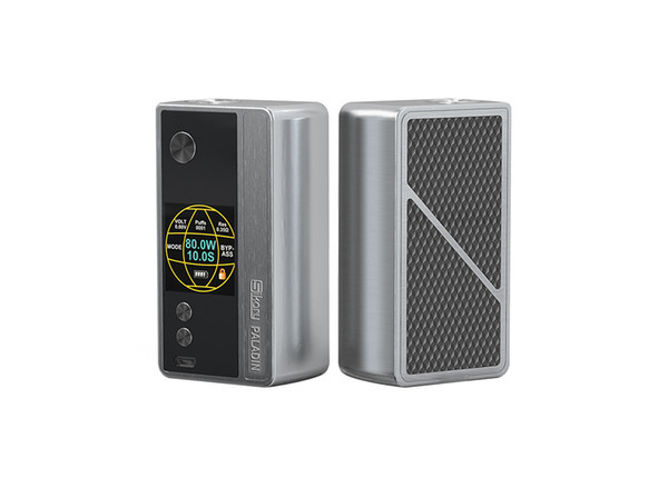 Paladin 80W TC Box Mod with 1.3 inch Screen Electronic Cigarette Vape Mods 510 Thread temperature Adjustable mechanical mods for big smoke