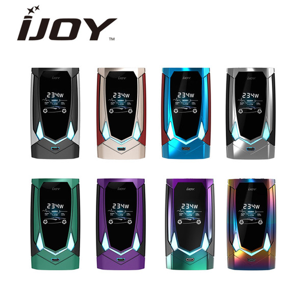 Podvape 100% Original IJOY Avenger 270 Vape box mod 234W Voice Control avenger TC Box MOD Powerful 234W Work with 20700 / 18650 Battery