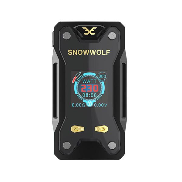 100% Original Snowwolf Xfeng 230W TC Box Mod Fit for Dual 18650 Battery Sigelei Snow wolf Xfeng 230W Vape Mod
