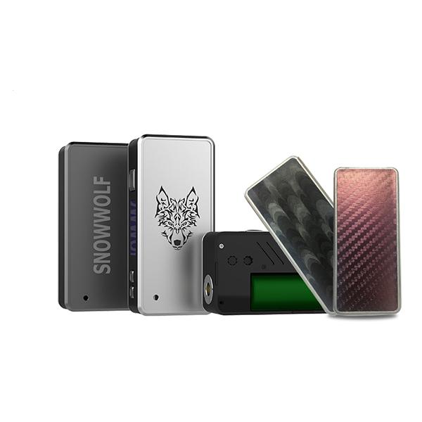 100% Original Sigelei Snowwolf 85W Box Mod VW TC Single 18650 Battery Mod With 0.91inch OLED Screen