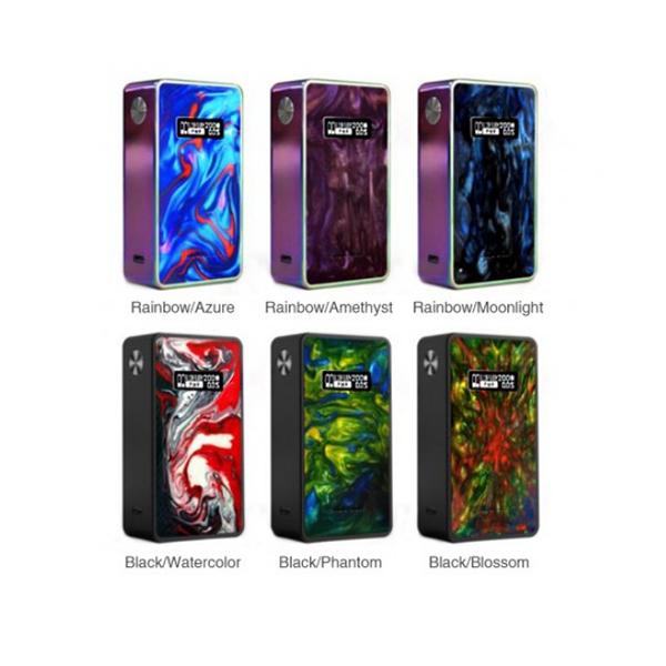 100% Original Sigelei Snowwolf 200W-R 235W TC Touch Button Box Mod Resin Edition Powered by Dual 18650 Battery For 510 Thread Atomizer