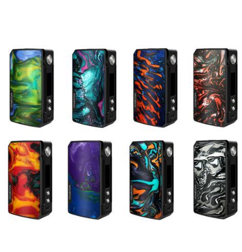 100% Original Voopoo Drag 2 Box Mod 177W GENE Chip & Innovative FIT Mode Powered by dual 18650 Batteries