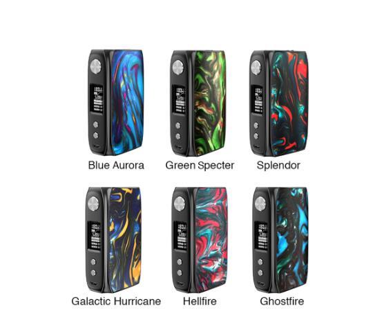 Authentic IJoy Shogun Univ 180W TC Box Mod Powered By Dual 18650 Battery Built-in UNIV Chipset Double-Sided Resin Mod