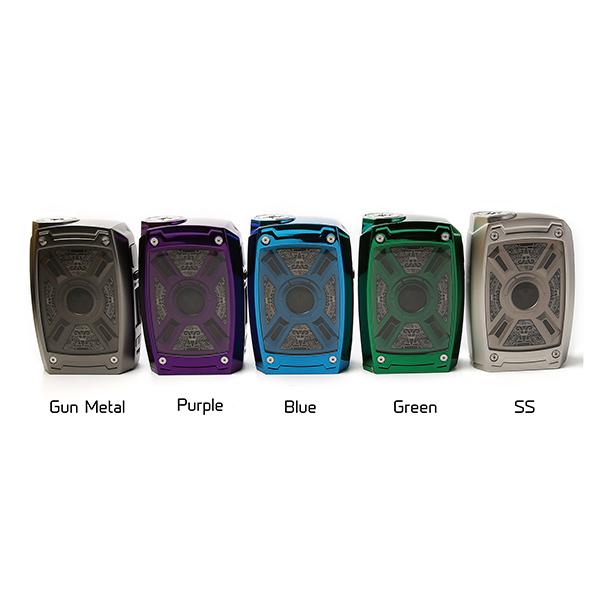 100% Authentic Teslacigs XT 220W TC VW Box Mod fit for dual 20700/21700/18650 Battery Mod