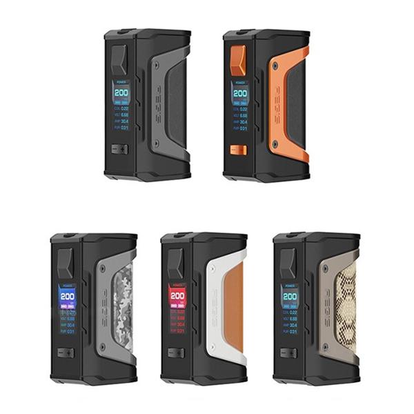 Authentic Geekvape Aegis Legend 200W TC Box Mod with latest AS Chipset Waterproof Shockproof Dust-proof Design Supports Dual 18650 Battery